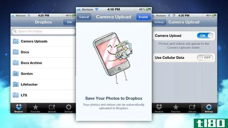 Illustration for article titled Dropbox Adds Automatic Camera Uploads to iOS, Gives Away 3GB of Free Space