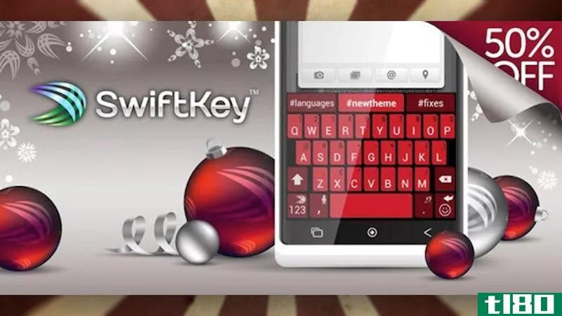Illustration for article titled SwiftKey 3 Is Half-Off For the Holidays, Only $1.99 for the Phone or Tablet Version