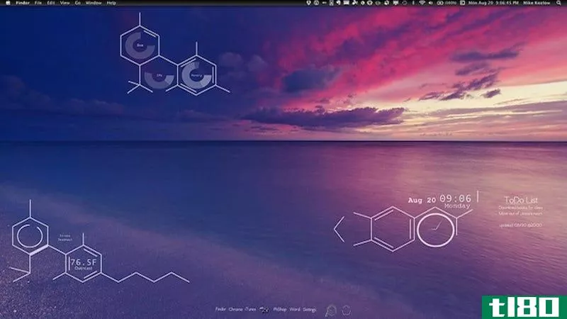 Illustration for article titled The Mac-lecular Desktop