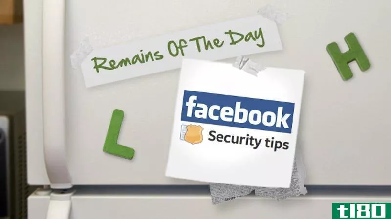 Illustration for article titled Remains of the Day: Facebook Gives Out Security Tips