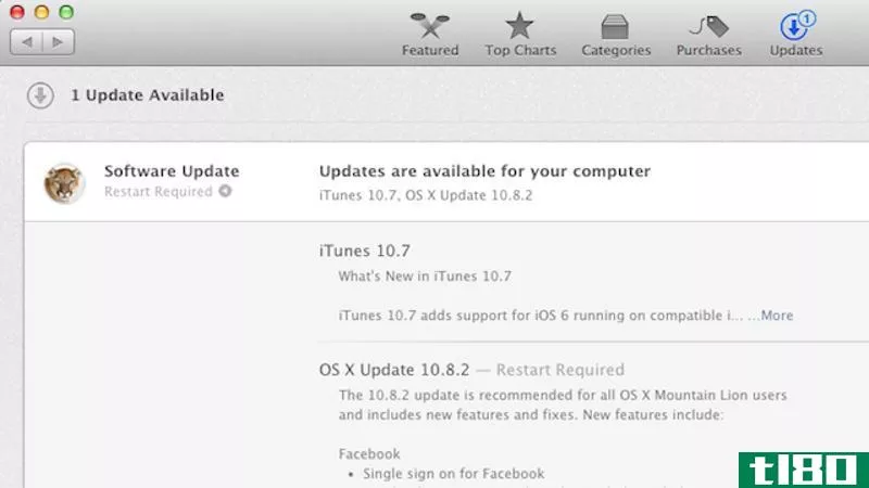 Illustration for article titled OS X 10.8.2 Brings Facebook Integration, iMessage Improvements, and More to Mountain Lion
