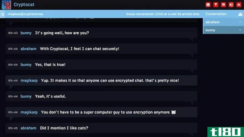 Illustration for article titled Cryptocat for Mac Creates a Private, Disposable Chatroom on Your Desktop