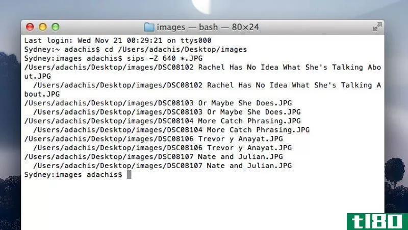 Illustration for article titled Batch Resize Images Quickly in the OS X Terminal