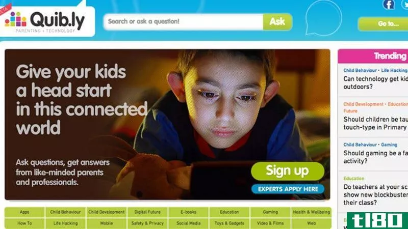 quib.ly是一个问答网站，为您提供最热门的育儿技术问题
