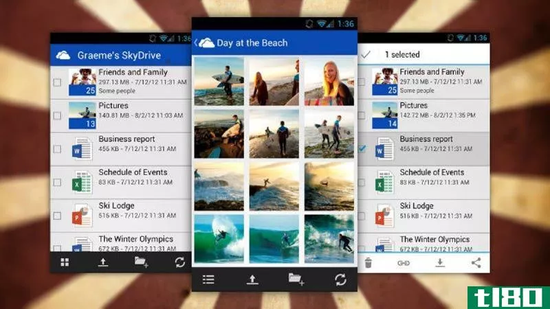 Illustration for article titled SkyDrive Brings Its Cloud Storage Service to Android