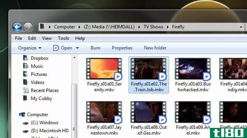 “媒体预览”将windows资源管理器缩略图添加到几乎所有视频文件中