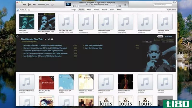 iTunes11有了新的外观，更小的迷你播放器，更好的icloud功能