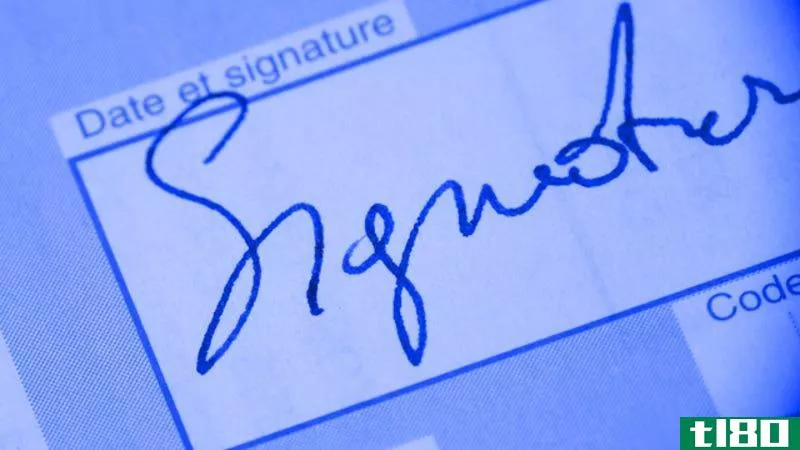 以电子方式签署文件（不扫描文件）的最佳方式是什么？