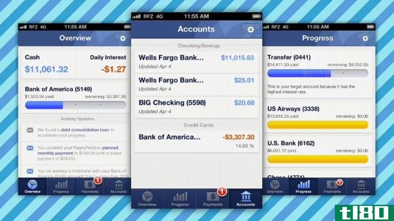 readyforzero for iphone可帮助您从口袋中控制债务