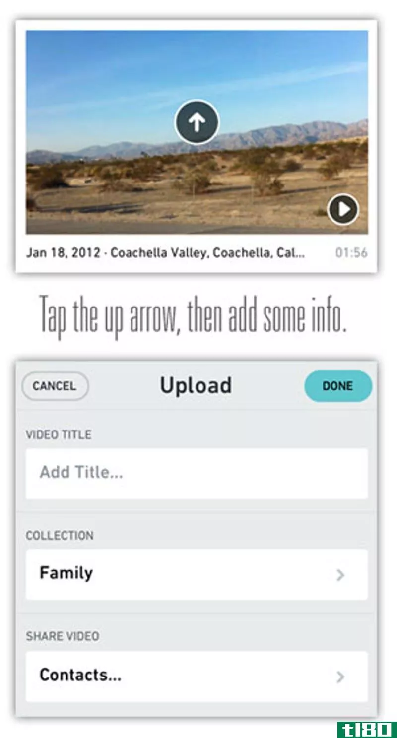 Illustration for article titled Cloudee Is the Simplest Way to Share Videos on Your iPhone