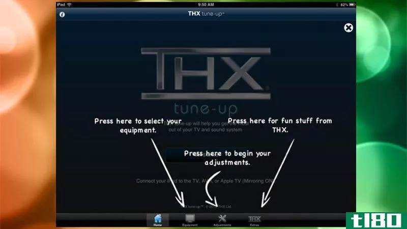 thx-tune-up for-ios引导您调整家庭影院系统