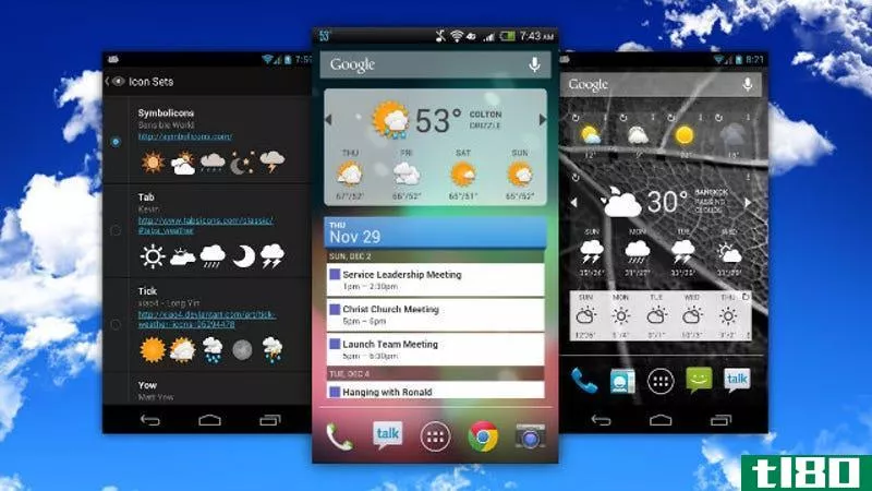 EyeinSky是android的一款简洁的天气应用程序