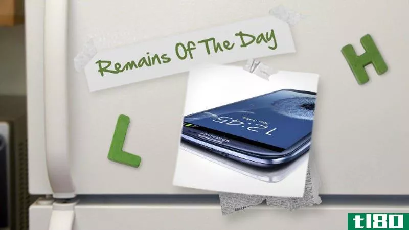 Illustration for article titled Remains of the Day: Samsung Fixes Security Issues on the Galaxy S III