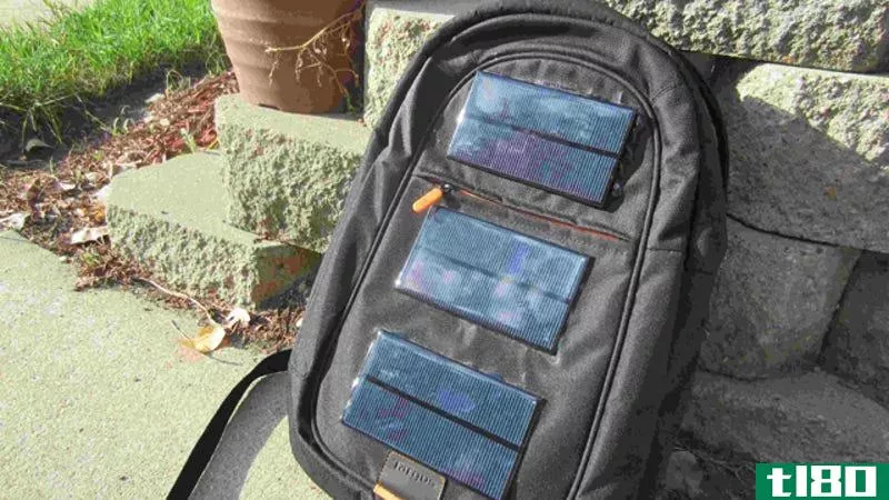 diy太阳能电池板背包为你的小玩意充电