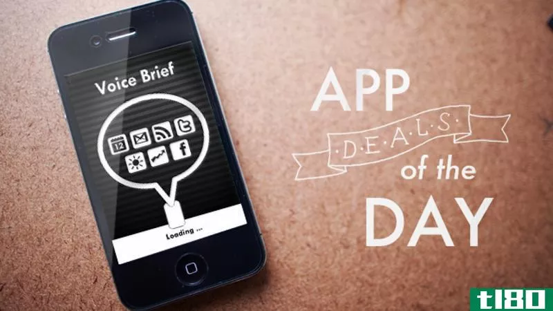 Illustration for article titled Daily App Deals: Get Voice Brief for iOS for $1.99 in Today’s App Deals