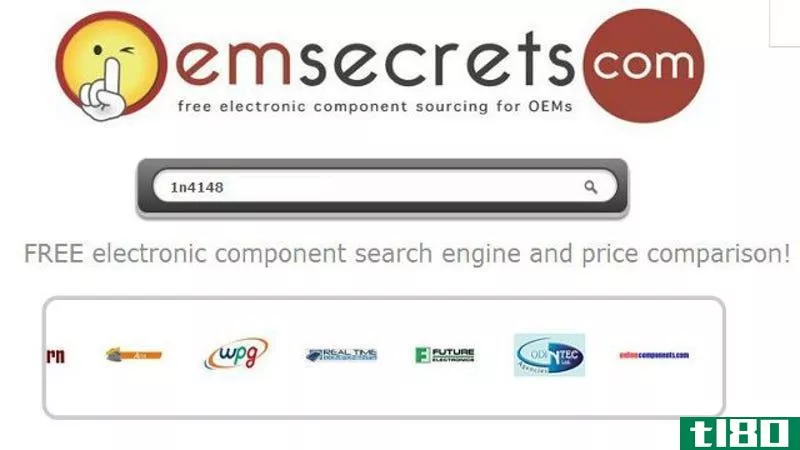 oemsecrets帮助您找到电子元件的最佳价格