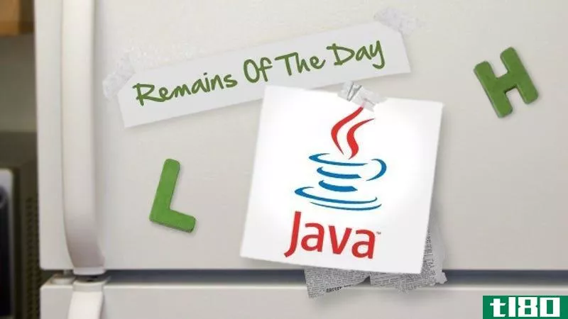 Illustration for article titled Remains of the Day: New Java Update Blocks Recent Malware Attacks