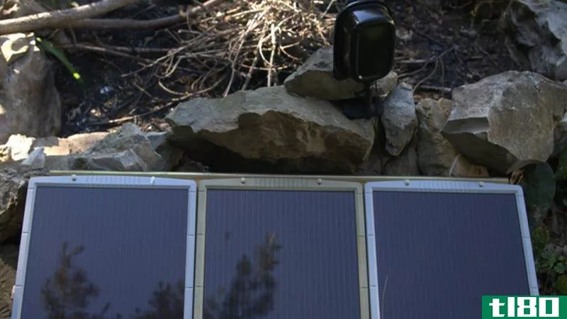 diy太阳能保安摄像头让您的家安全无电线