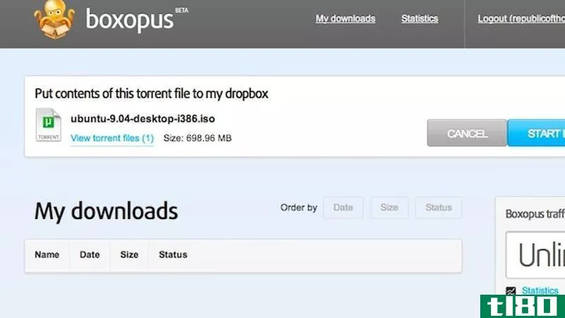boxopus直接下载torrents到dropbox
