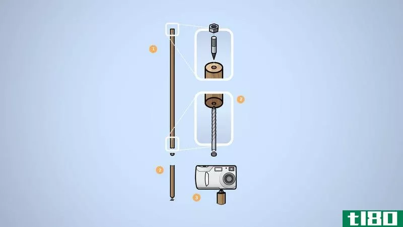 Illustration for article titled Make a Monopod Out of a Broom Handle