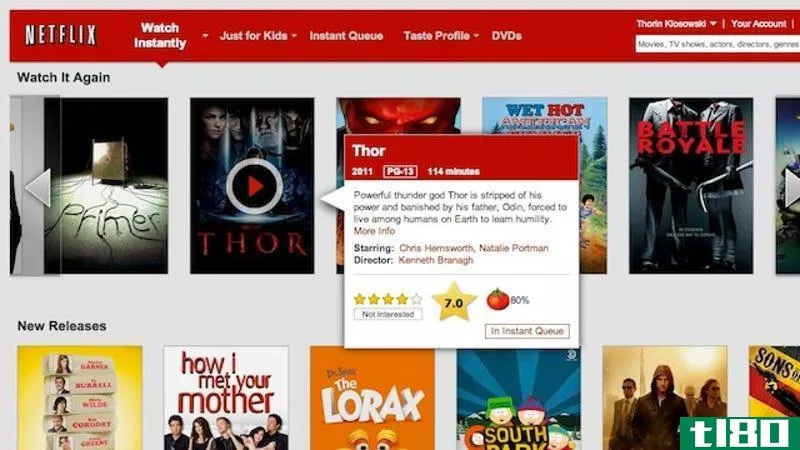 Illustration for article titled Netflix Rate Adds Rotten Tomato and IMDB Ratings to Netflix
