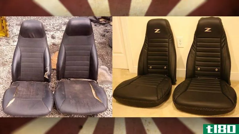 将junker汽车座椅改造成美观舒适的办公椅