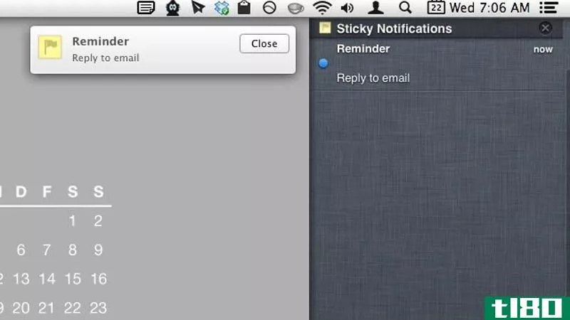 Illustration for article titled Sticky Notificati*** Pins Reminders to Notification Center