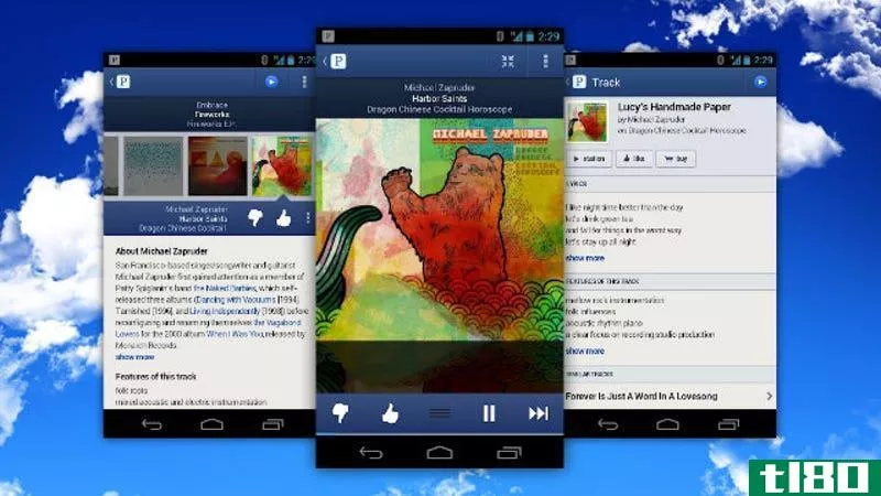 Illustration for article titled The New Pandora for Android Looks Great, Makes It Easy to Bookmark and Save Songs You Love