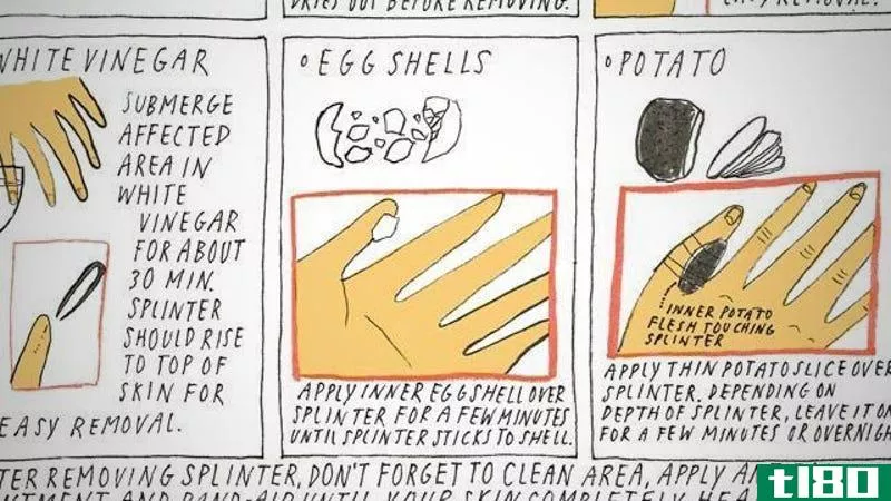 Illustration for article titled Remove a Splinter with an Eggshell [Updated With Safety Information]