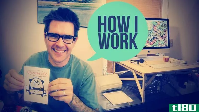 Illustration for article titled I&#39;m Mark Frauenfelder, Editor-In-Chief of MAKE Magazine, and This Is How I Work
