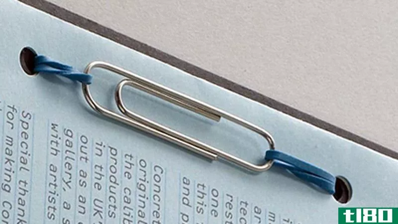 Illustration for article titled Bind Pages Together with a Paper Clip and a Rubber Band