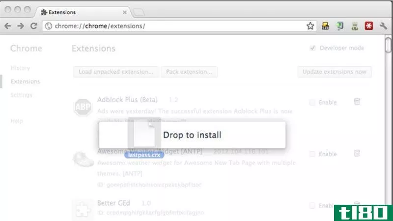 Illustration for article titled How to Install Extensi*** that Aren&#39;t from the Official Chrome Web Store