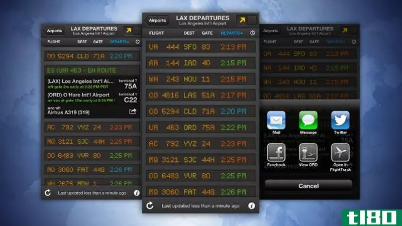 Illustration for article titled FlightBoard Displays Live Flight Departure and Arrival Statuses, Is Currently Free