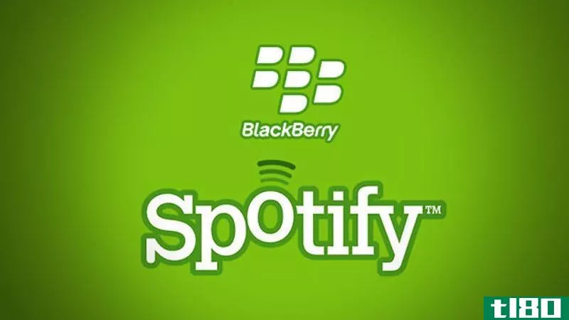 spotify为一些黑莓手机发布应用程序