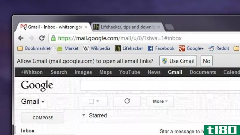 chrome正式允许你打开gmail中的所有电子邮件链接