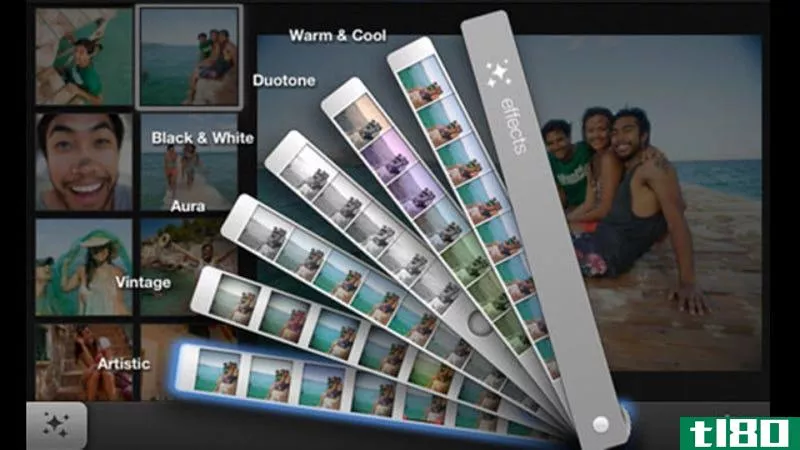 iphoto为ipad和iphone带来了多点触控图片编辑功能
