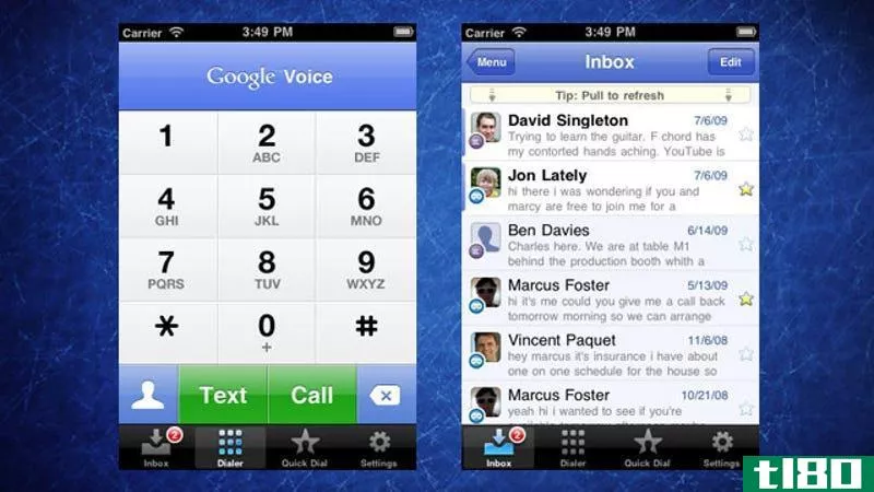 googlevoice为iphone提供多人短信、sprint集成等功能
