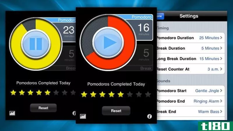 pomodoropro for iphone让您能够完成任务并提高工作效率