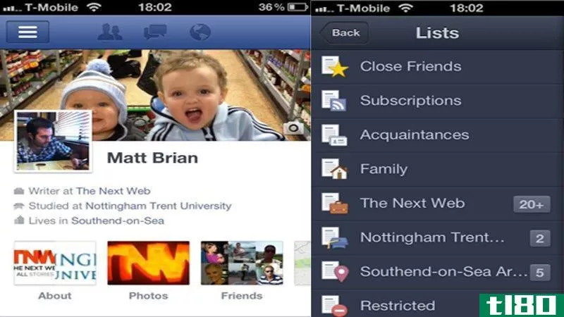 Illustration for article titled Facebook Updates iOS App, Adds Timelines and Friend Lists