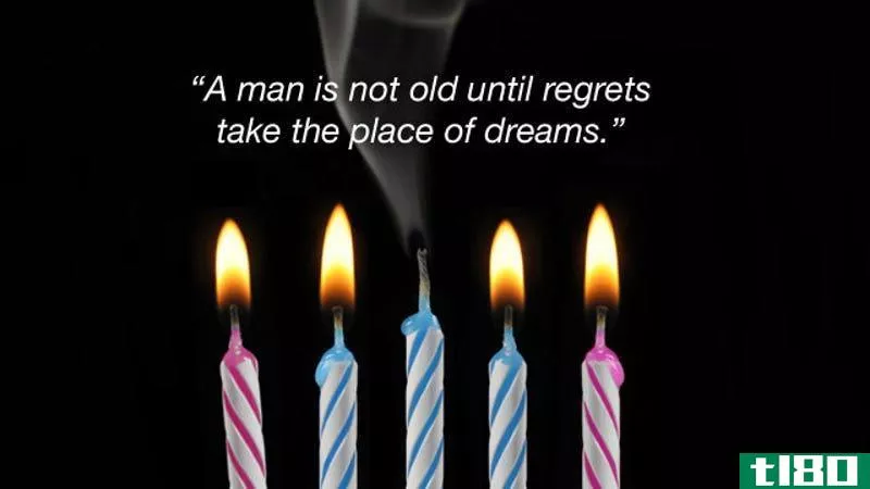 Illustration for article titled &quot;A Man Is Not Old Until Regrets Take the Place of Dreams&quot;