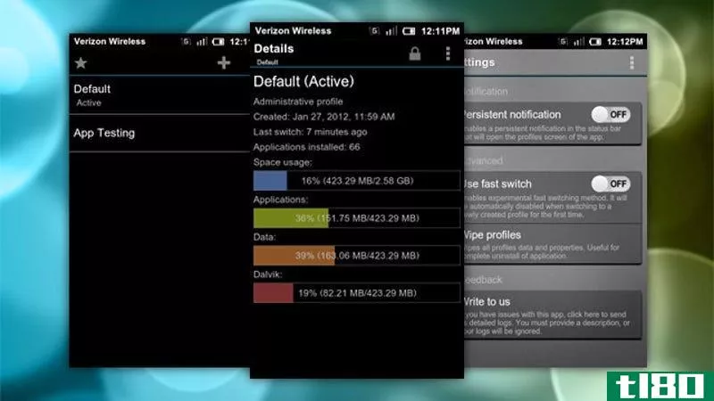 switchme为您的android提供多个配置文件，以延长电池寿命、增加隐私等