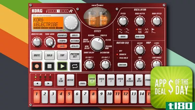 Illustration for article titled Daily App Deals: Get KORG iELECTRIBE for iPad at 50% Off in Today&#39;s App Deals