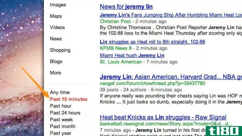 Illustration for article titled Get Real-Time Search Results from Google with a URL Tweak