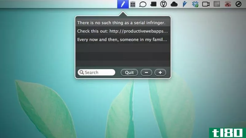 Illustration for article titled Scrawl Puts a Quick-Access Syncing Notepad in Your Menubar