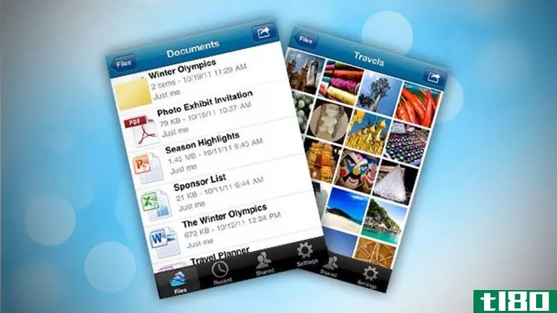 windows live skydrive可用于ios，为您的iphone提供25gb的云存储