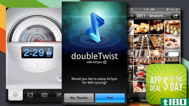 每日应用程序交易：在android设备上用doubletwist进行无线媒体同步只需2美元