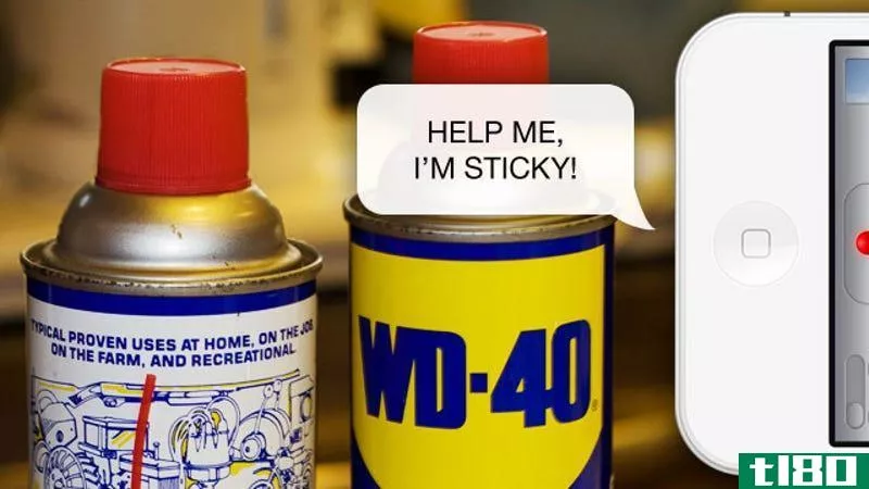 Illustration for article titled WD-40 Will Loosen Up Your Unresp***ive iPhone&#39;s Home Button in Seconds