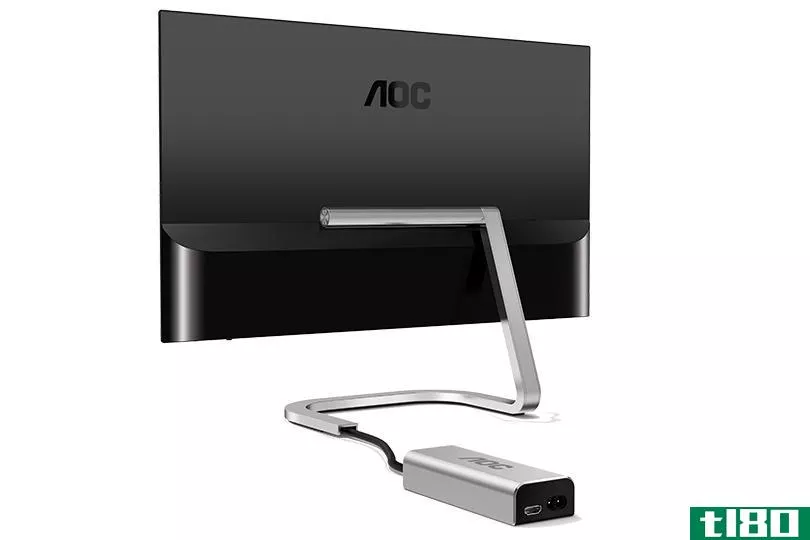 aoc和保时捷设计了一款没有悬挂电缆的显示器