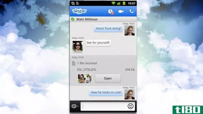 Illustration for article titled Skype for Android Adds Photo and Video Messaging over Wi-Fi and 3G