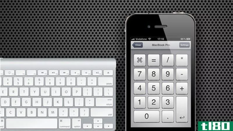 numpad remote将您的iphone或ipad变成数字键盘